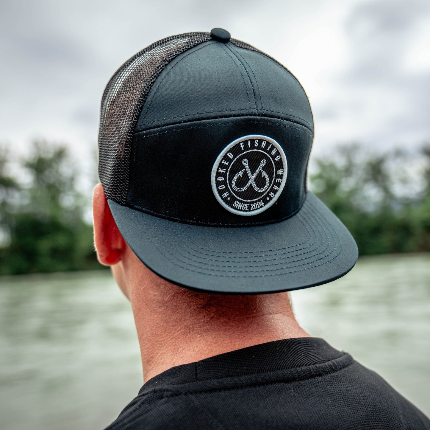 Hooked Fishing Wear Logo Cap